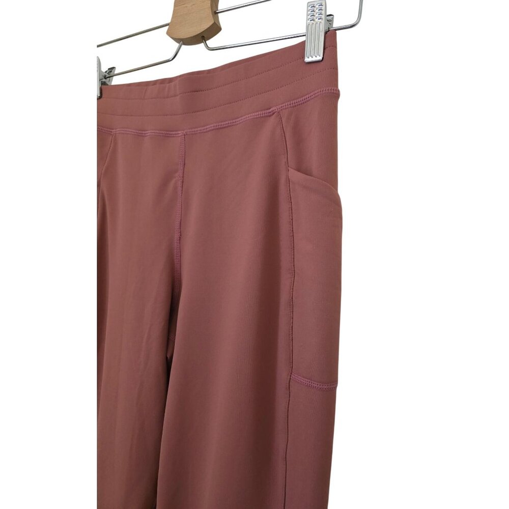 Fabletics MILA Cold Weather High-Waisted Pocket Cherry Mocha Jogger Women's XXS - Picture 5 of 9